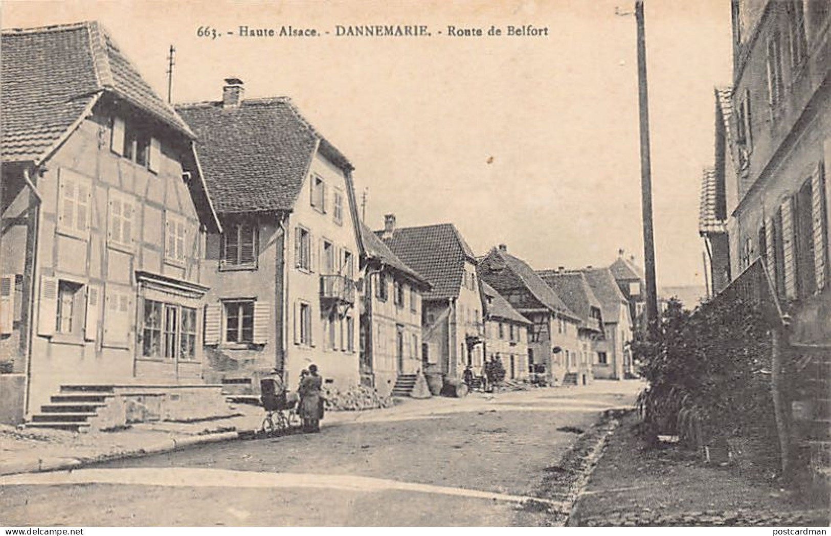 DANNEMARIE, Route De Belfort - Ed. Chadourne - Dannemarie