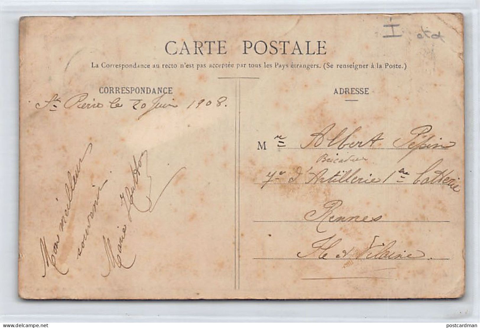 SAINT PIERRE & MIQUELON - Saint-Pierre - Bureaux De La Douane Et Vapeur Postal - Ed. Alfred Briand 17 - Saint-Pierre E Miquelon