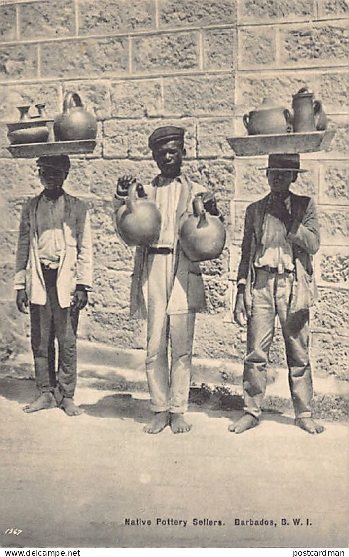 Barbados - Native Pottery Sellers - Publ. Knights Ltd.  - Barbades