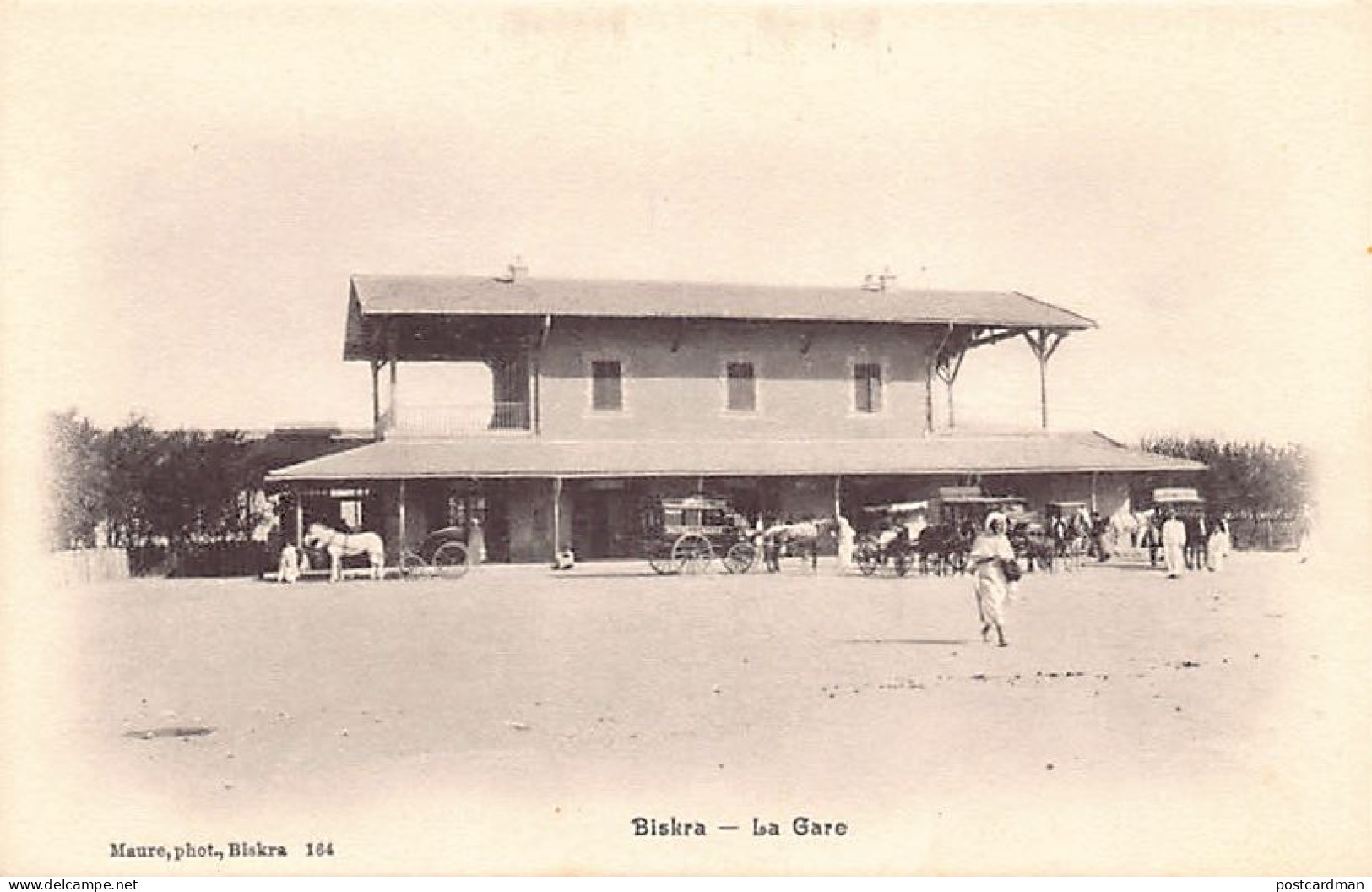 BISKRA - La Gare - Ed. Maure 5 - Biskra
