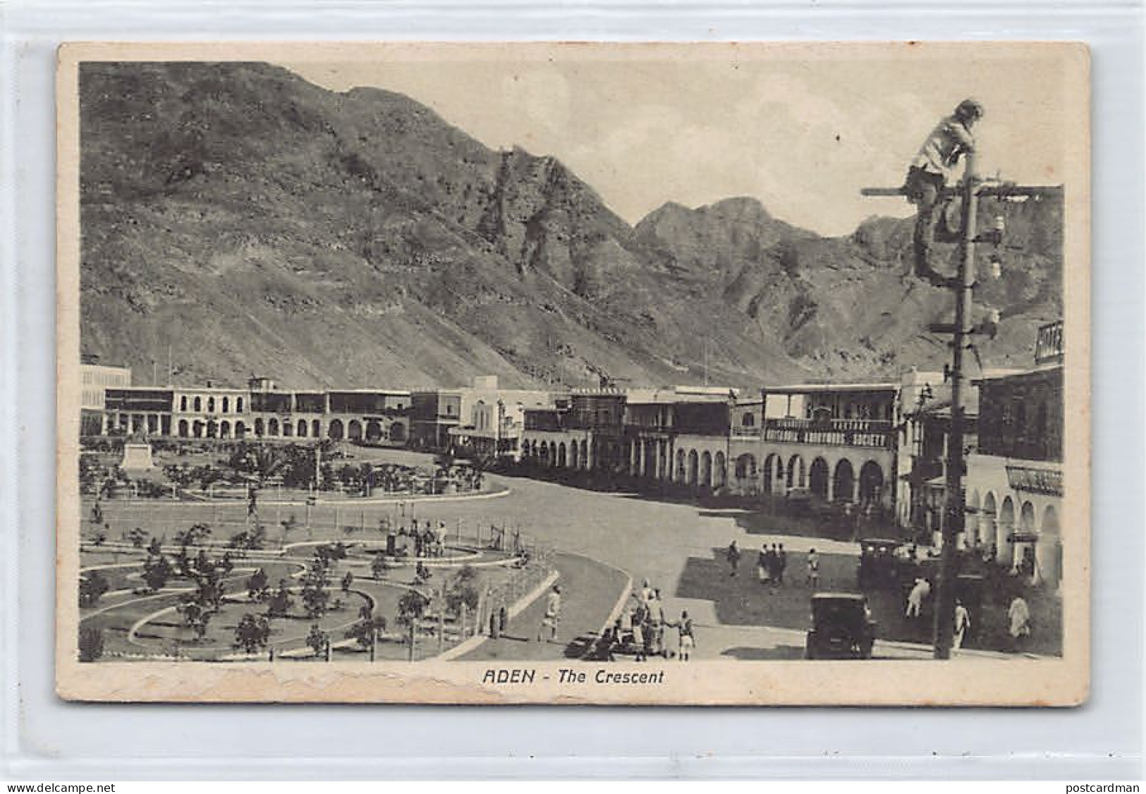Yemen - ADEN - The Crescent - Publ. M. Howard  - Yémen