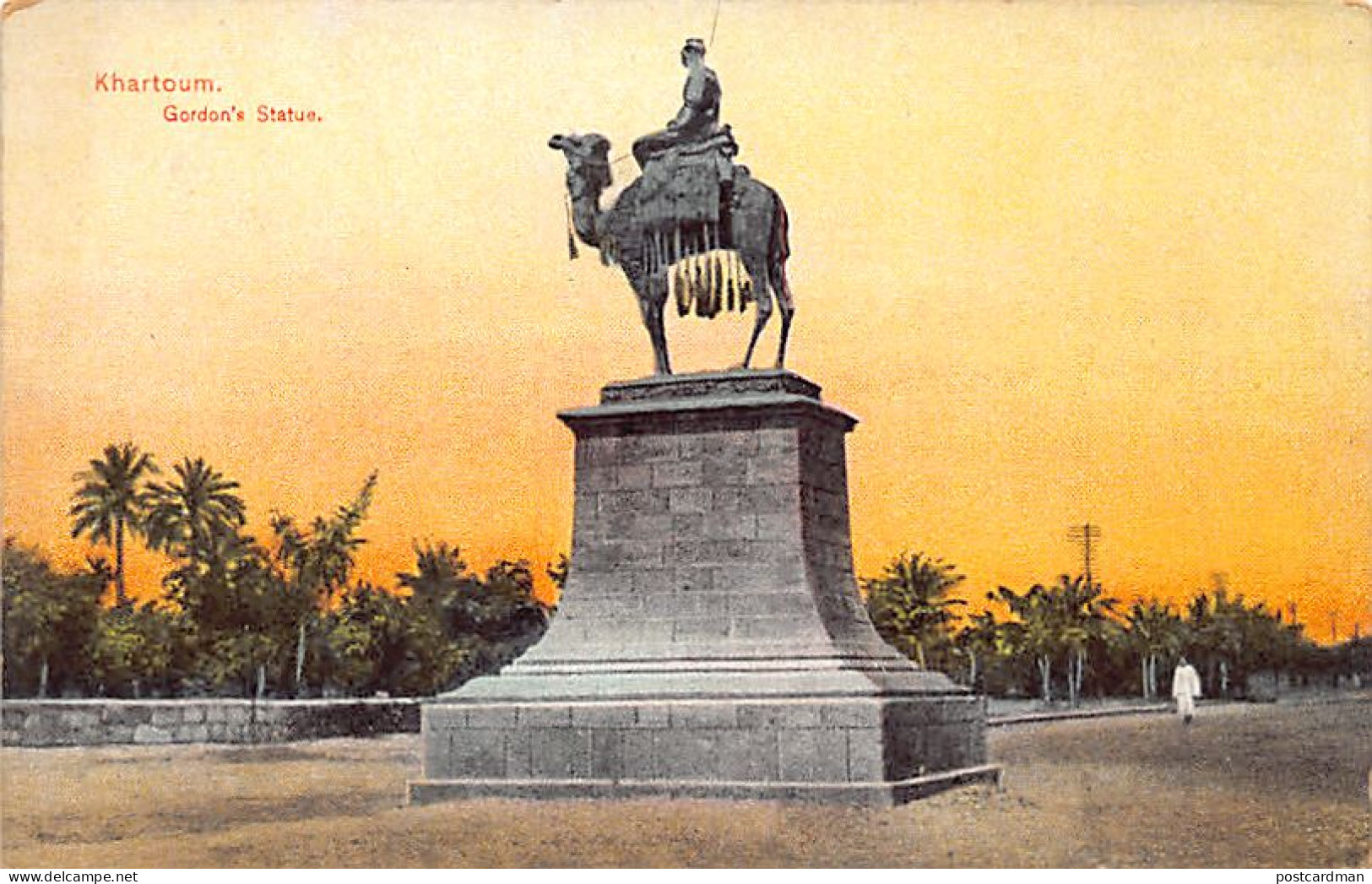 Sudan - KHARTOUM - Gordon's Statue - Publ. Ephtimios Frères 6052 - Sudán