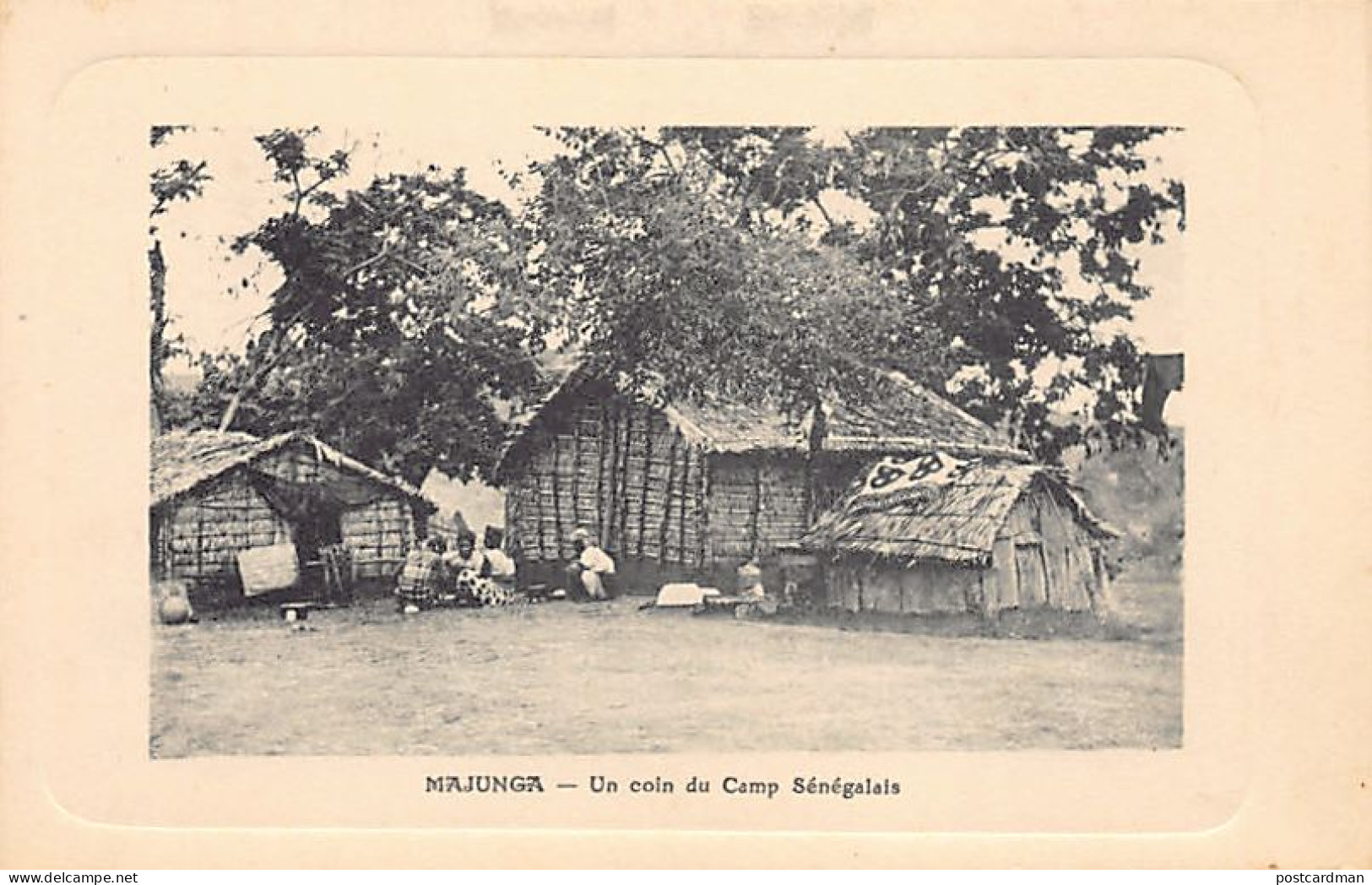 Madagascar - MAJUNGA - Un Coin Du Camp Des Tirailleurs Sénégalais - Ed. Boutoux  - Madagascar
