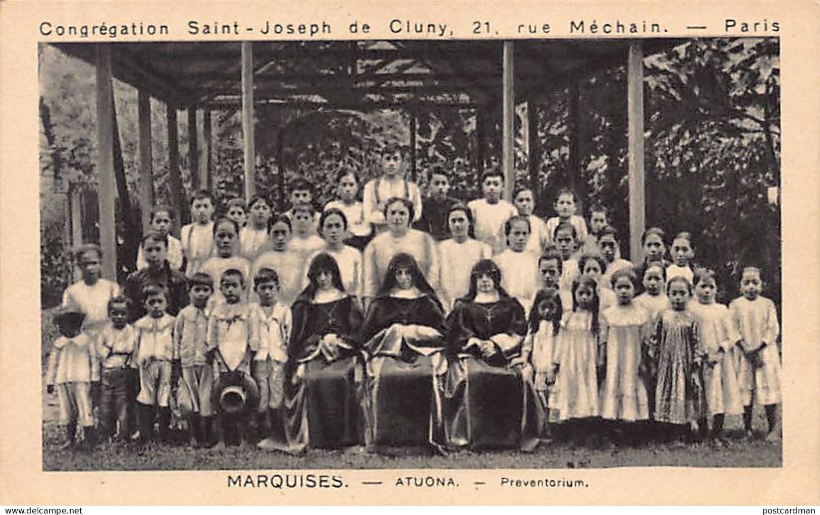 Polynésie - ATUONA Marquises - Preventorium - Ed. Saint-Joseph De Cluny  - Polynésie Française