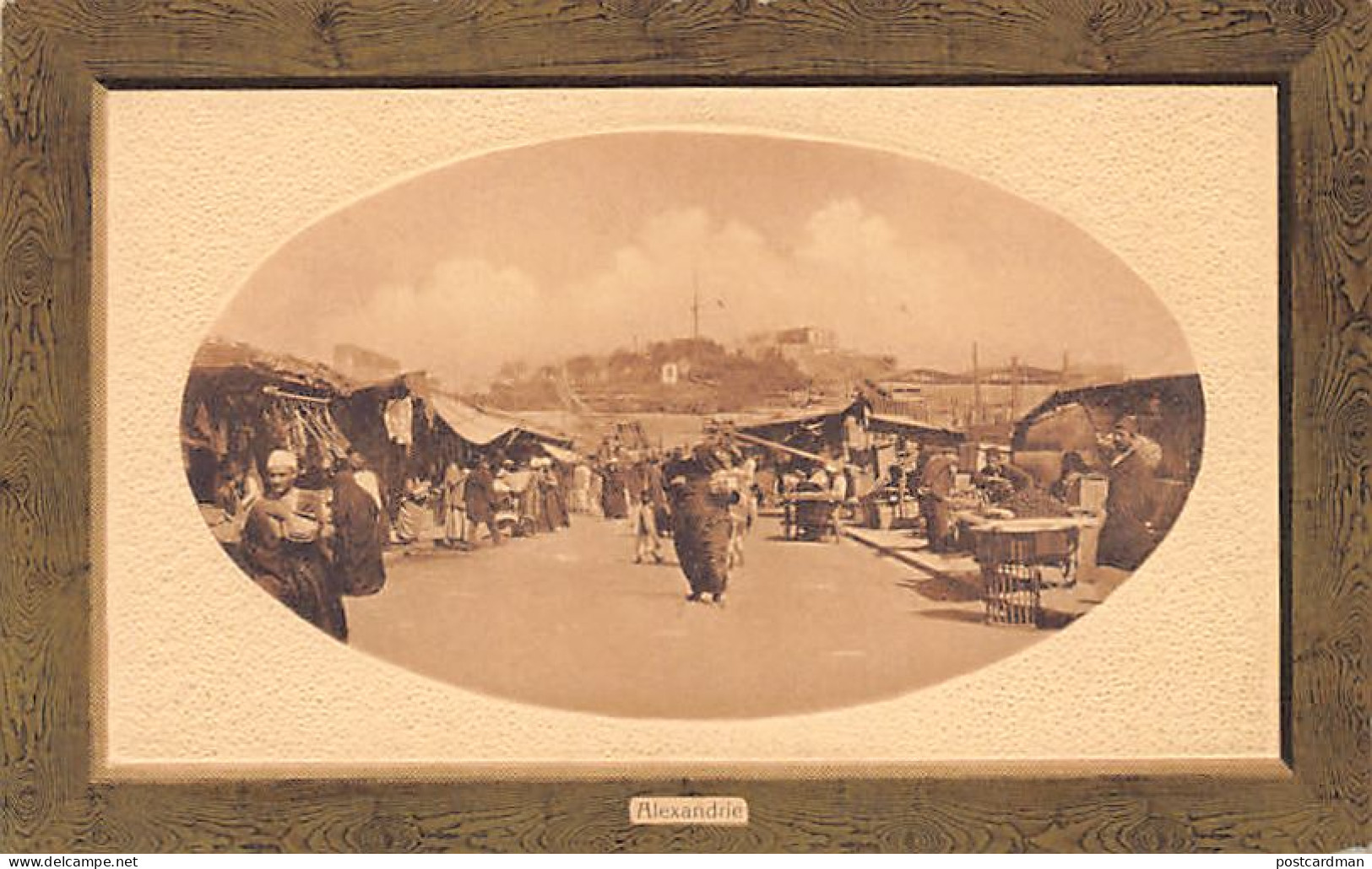 Egypt - ALEXANDRIA - The Market - Fort Napoleon - Publ. The Cairo Postcard Trust  - Alexandrië