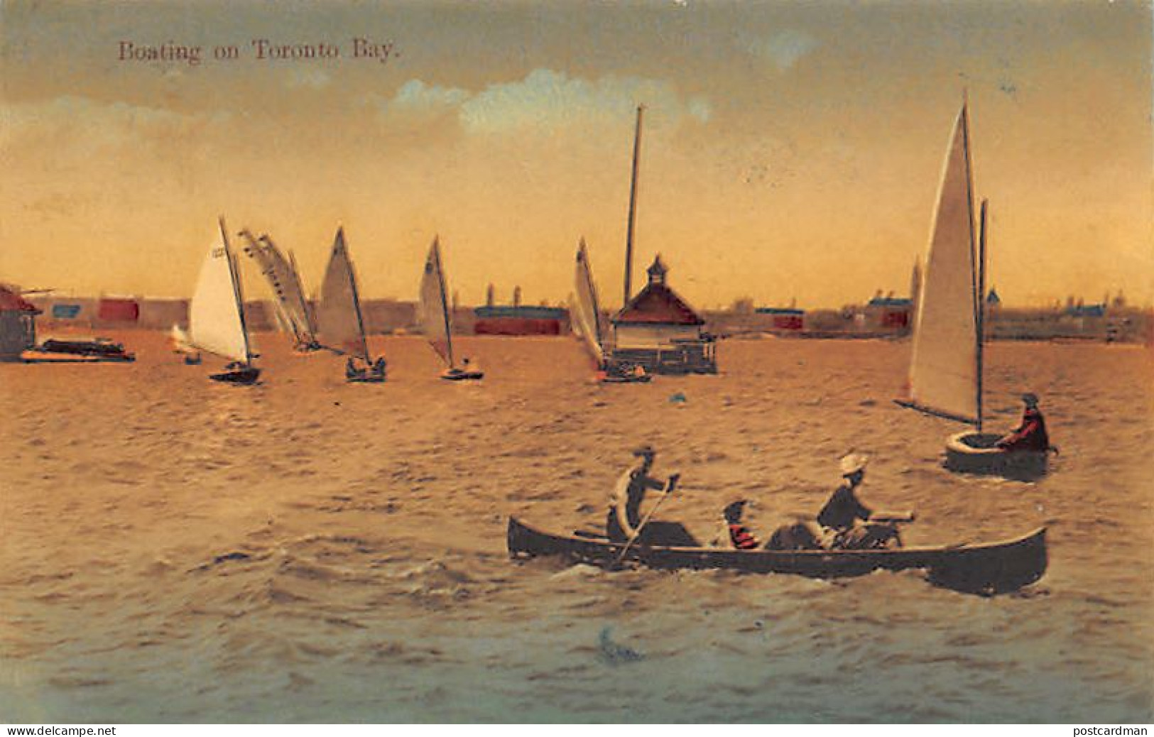 TORONTO (Ont.) Boating On Toronto Bay - Publ. Unknown  - Toronto