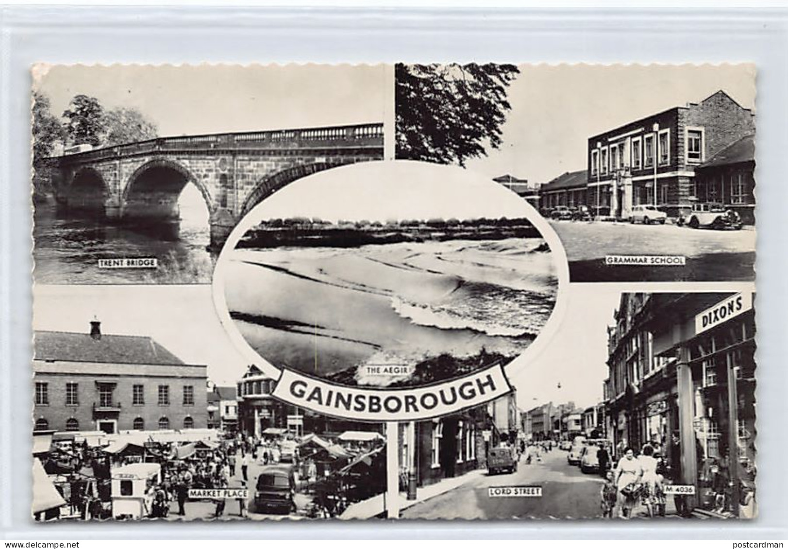 England - Lincs - GAINSBOROUGH The Aegir, Trent Bridge, Market Place - Autres & Non Classés