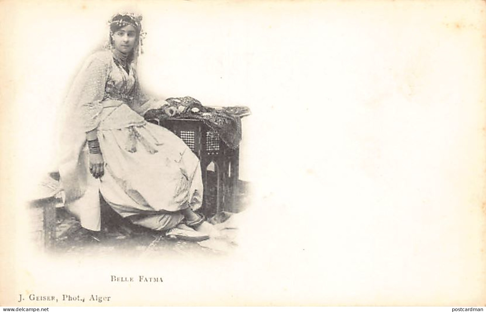 Algérie - Belle Fatma - Ed. J. Geiser  - Frauen