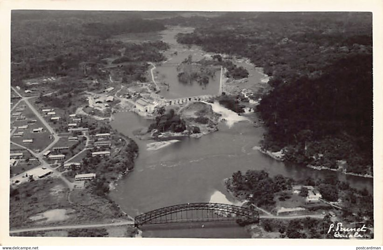 Cameroun - EDEA - Vue Aérienne Du Barrage - Ed. P. Brunet  - Cameroon