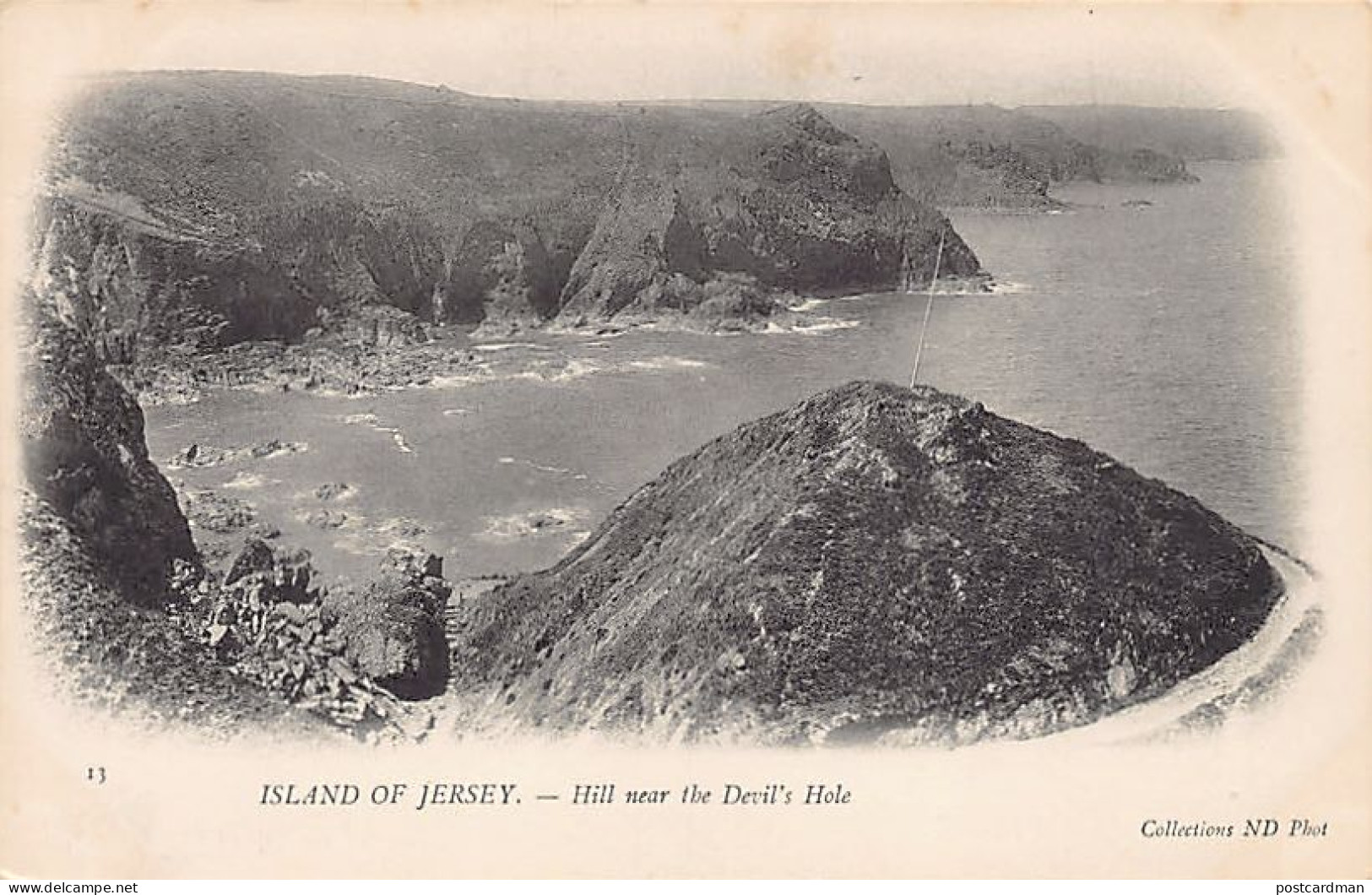 Jersey - Hill Near The Devil(s Hole - Publ. ND Phot. 13 - Andere & Zonder Classificatie