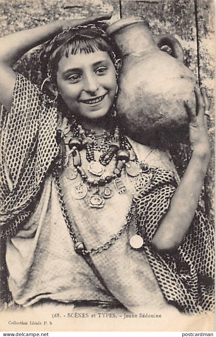 Algérie - Jeune Bédouine - Bijoux Ethniques - Ed. Collection Idéale P.S. 568 - Frauen