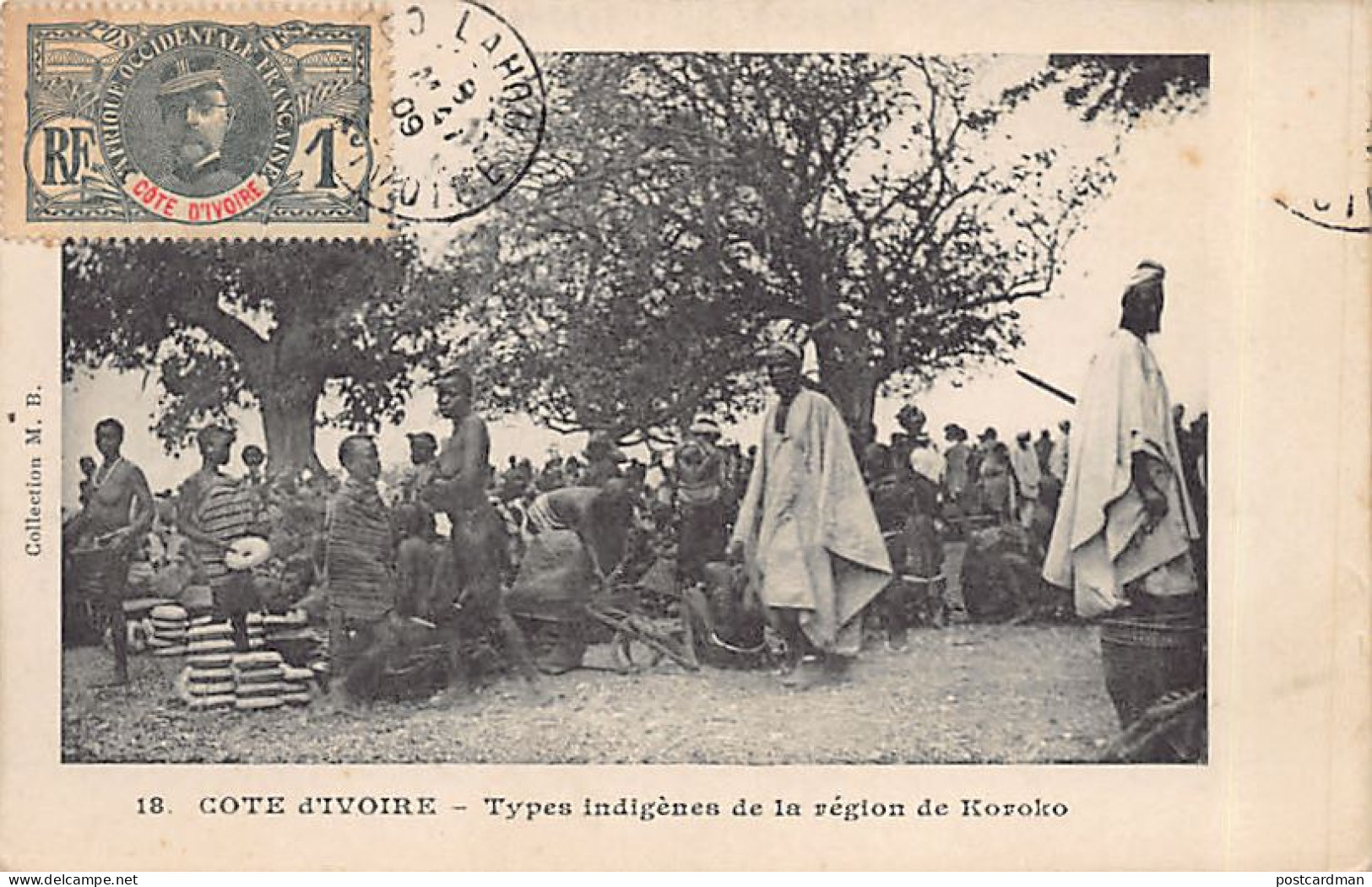 Côte D'Ivoire - Types Indigènes De La Région De Koroko - Ed. M. B. 18 - Ivoorkust