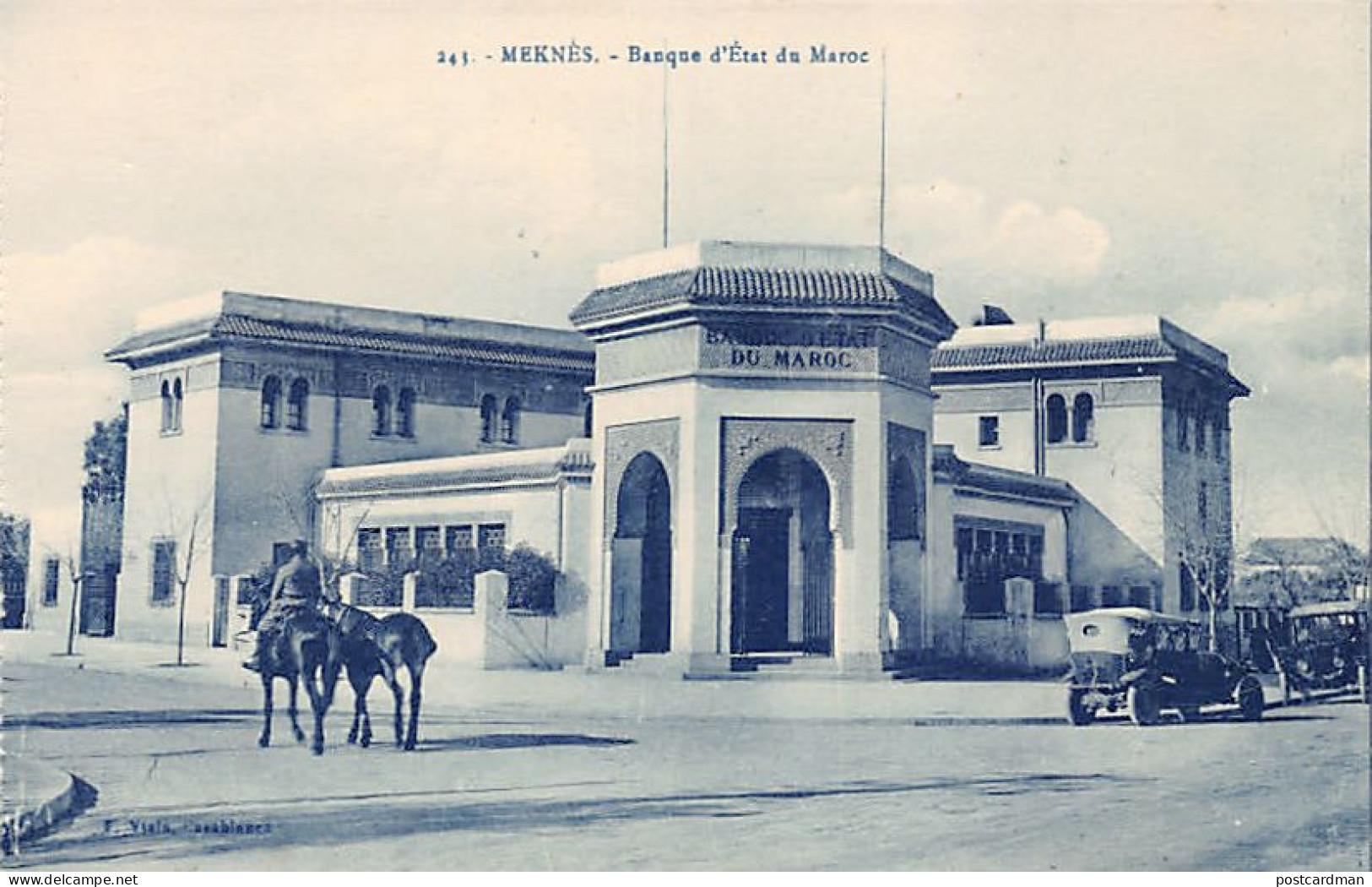 Maroc - MEKNÈS - Banque D'Etat Du Maroc - Ed. E. Viala 241 - Meknes