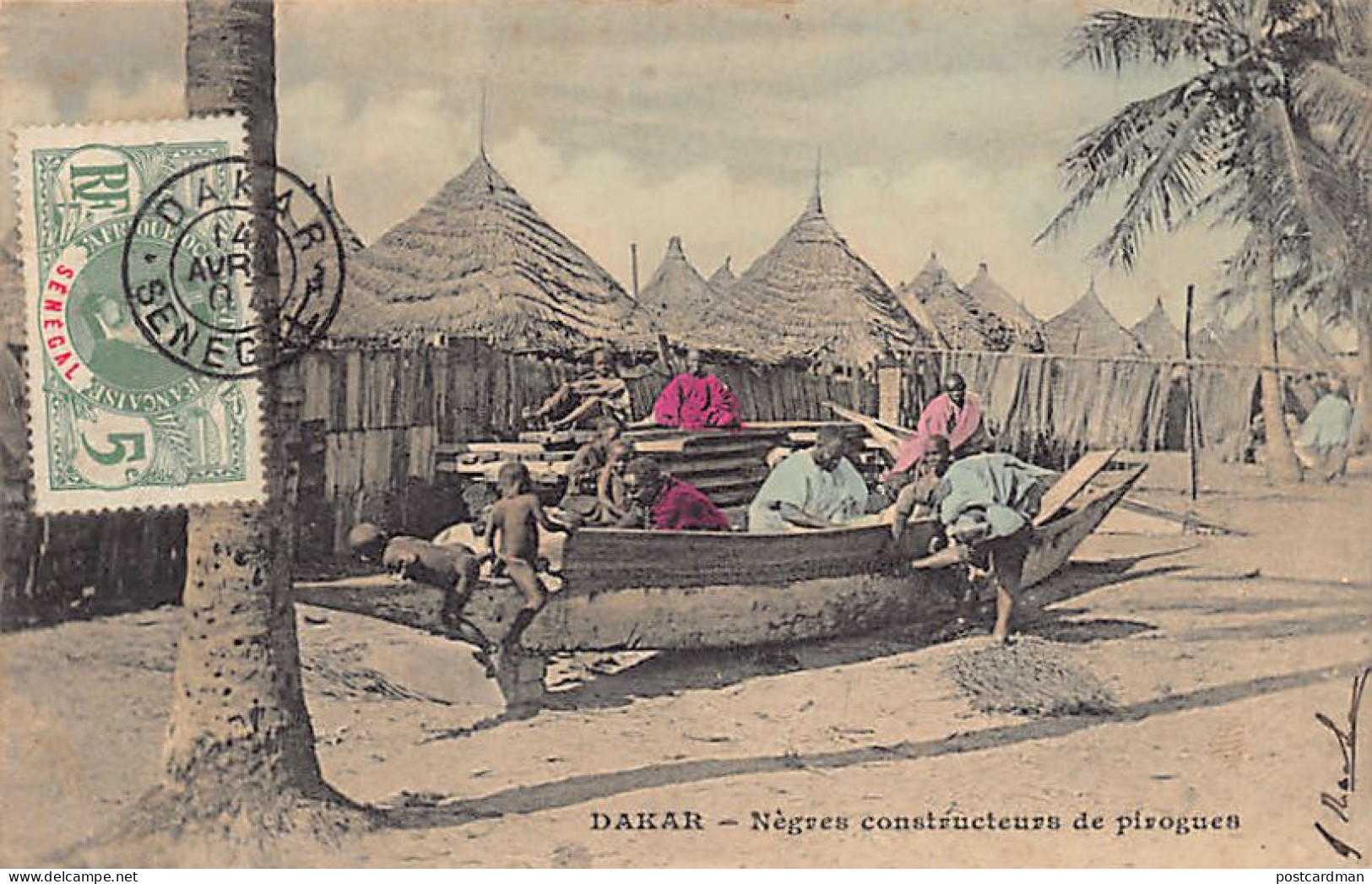 Sénégal - DAKAR - Constructeurs De Pirogues - Sénégal