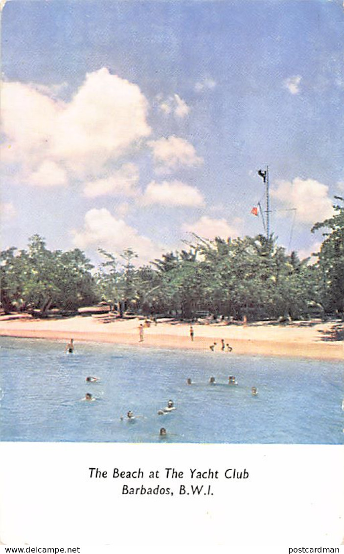 Barbados - The Beach At The Yacht Club - Publ. Barbados Publicity Committee  - Barbados