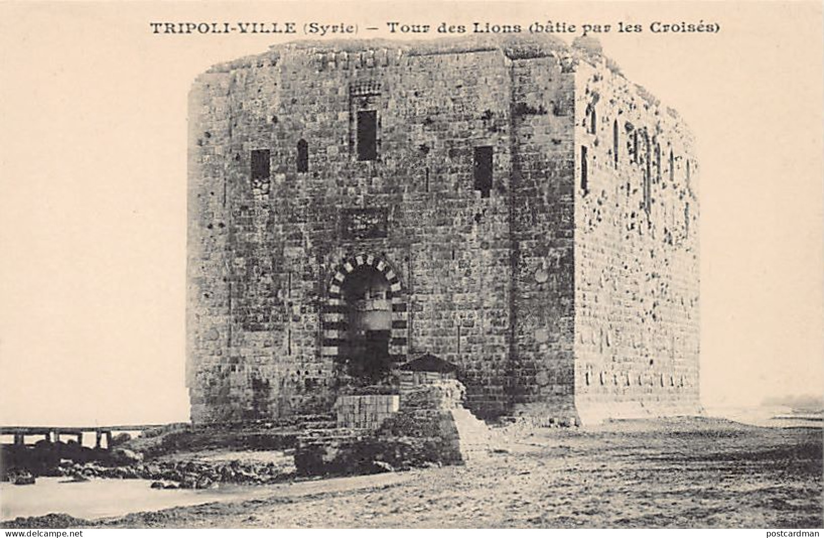Liban - TRIPOLI - Tour Des Lions Bâtie Par Les Croisés - Ed. Messageries Maritimes  - Líbano