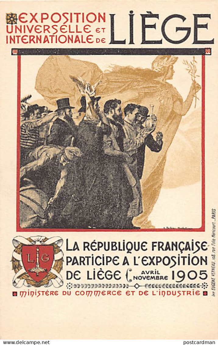Exposition De Liège 1905 - La République Française - Lüttich