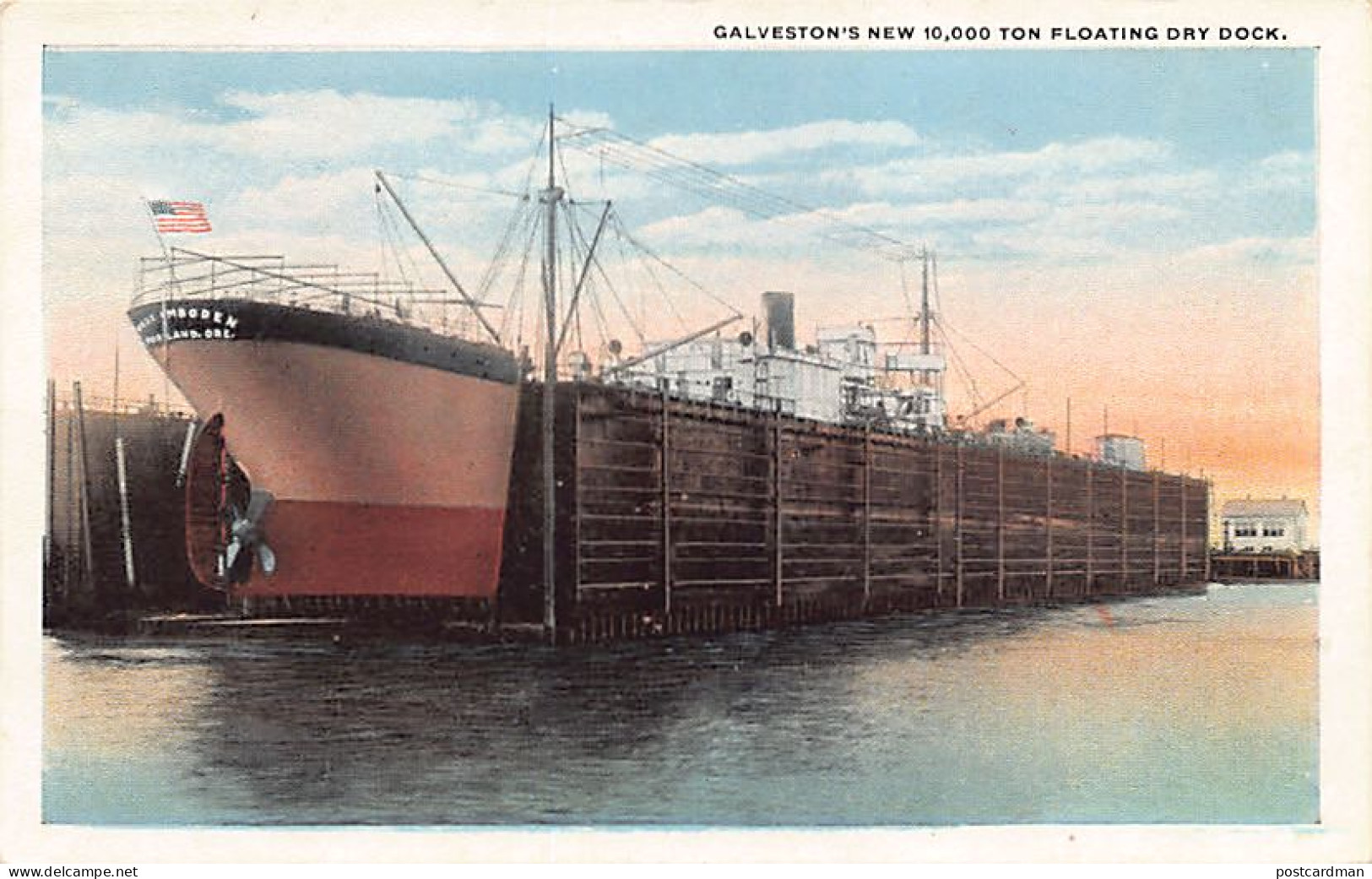 GALVESTON (TX) New 10,000 Ton Floating Dry Dock - Galveston