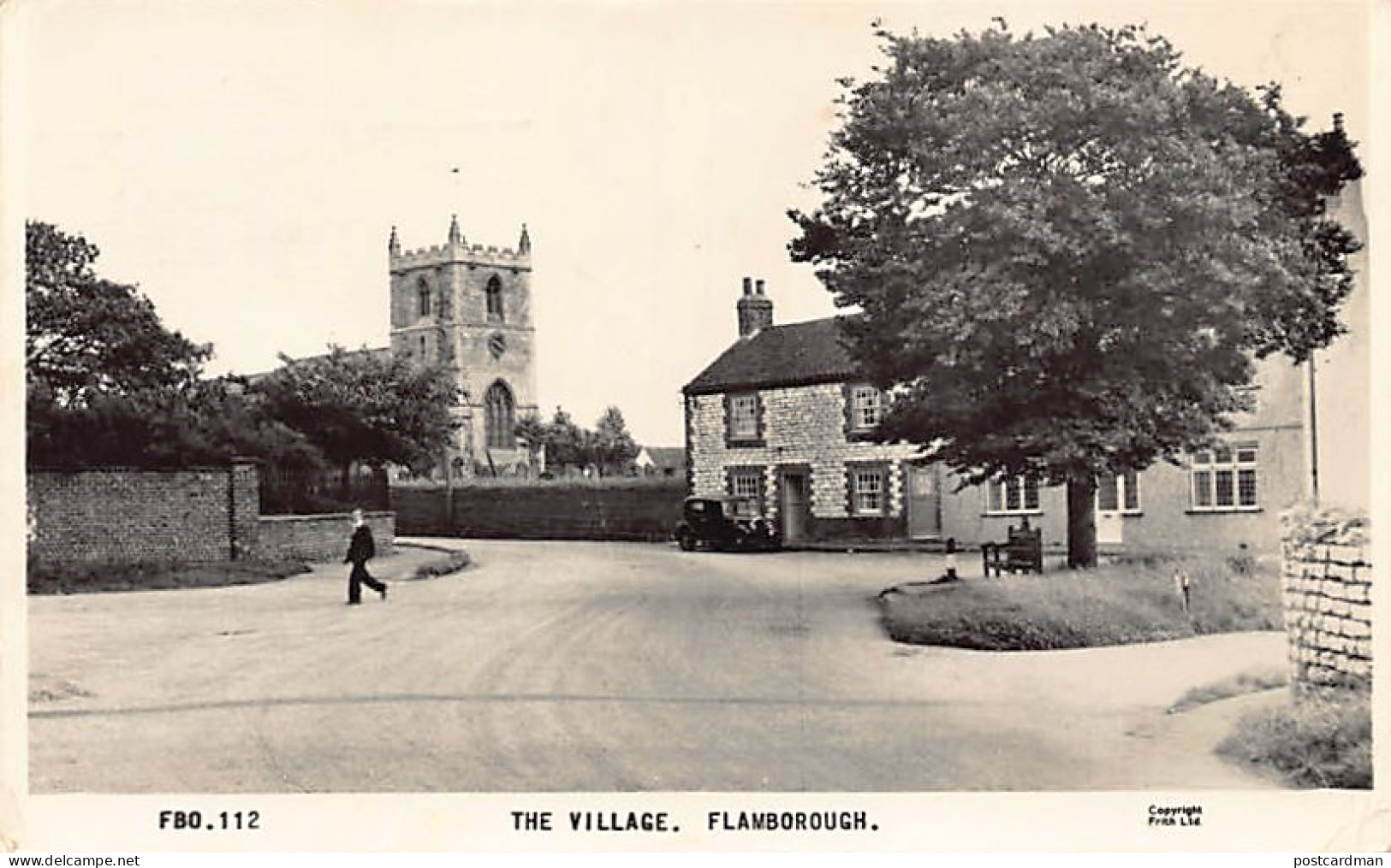 England - FLAMBOROUGH - The Village - REAL PHOTO - Other & Unclassified