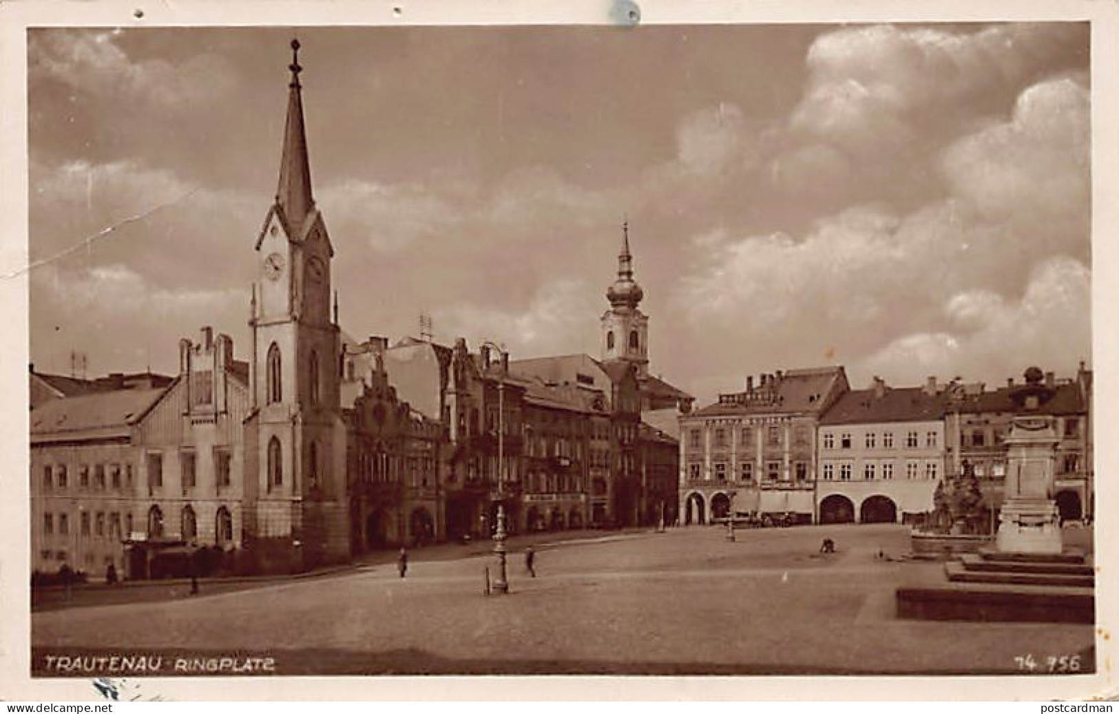 ČESKÁ REP. Czech Rep. - TRUTNOV Trauntenau - Ringplatz - Tschechische Republik