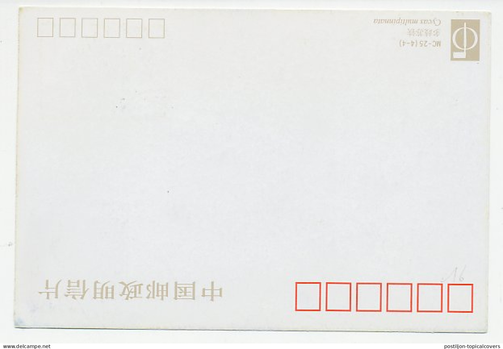 Maximum Card China 1996 Cycas Multipinnata - Cycad - Arbres