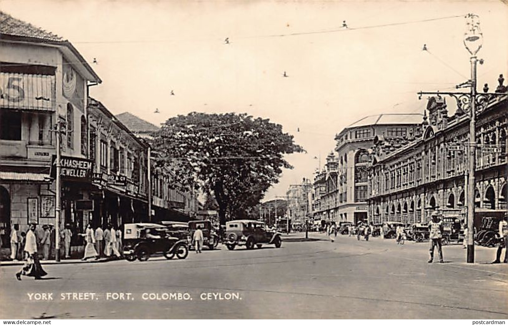 Sri Lanka - COLOMBO - York Street, Fort - Publ. Plâté Ltd. 10 - Sri Lanka (Ceylon)