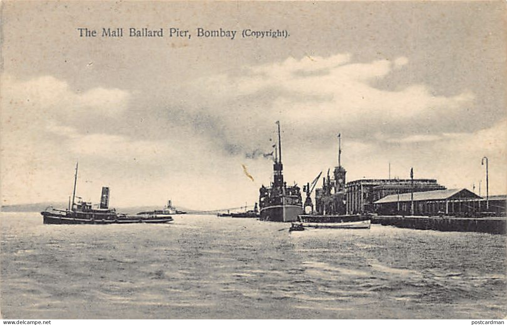 India - MUMBAI Bombay - The Mail Ballard Pier - India