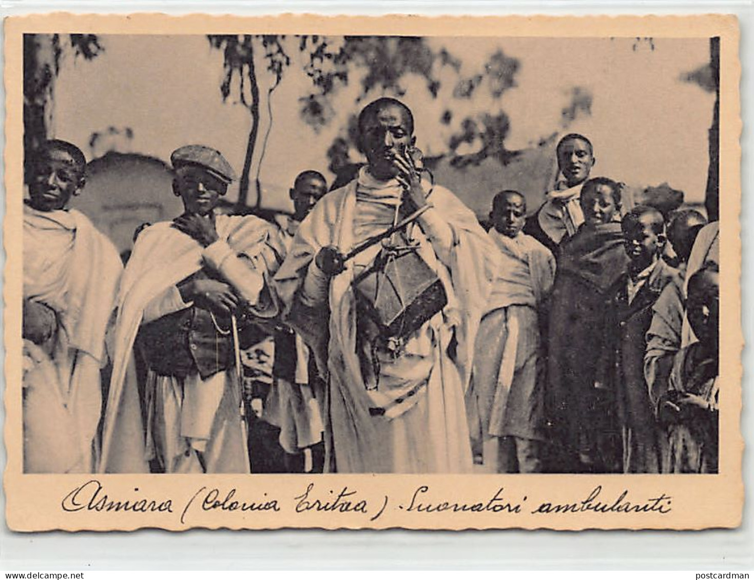 Eritrea - ASMARA - Musicians - Publ. A. A. E F. Cicero  - Erythrée