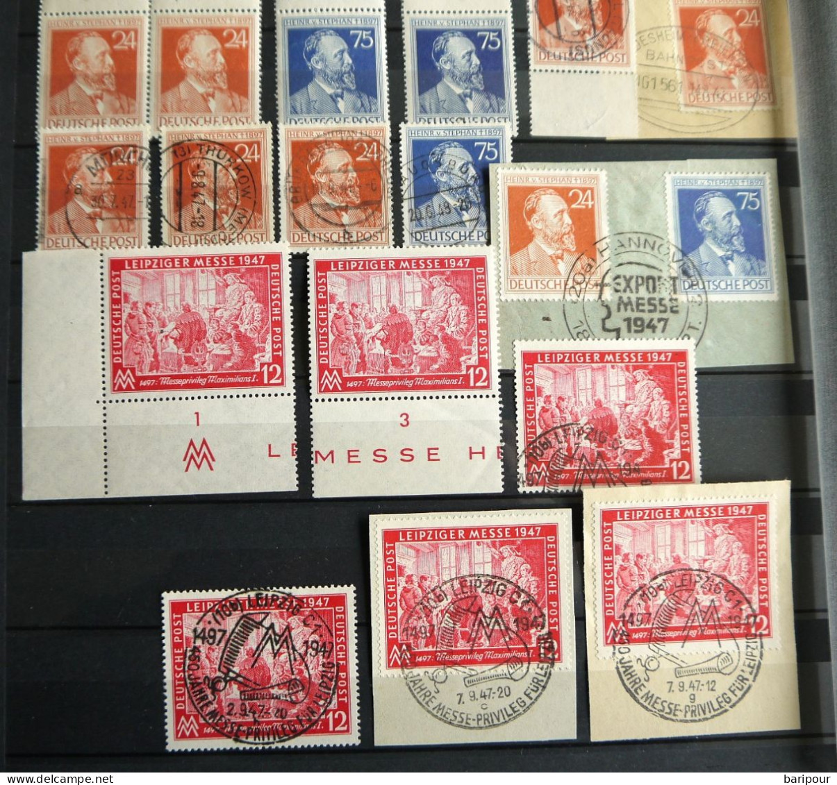 Sammlung All. Besetzung Gemeinschaftsausgaben 1946-1948 Postfrisch/gestempelt - Mint