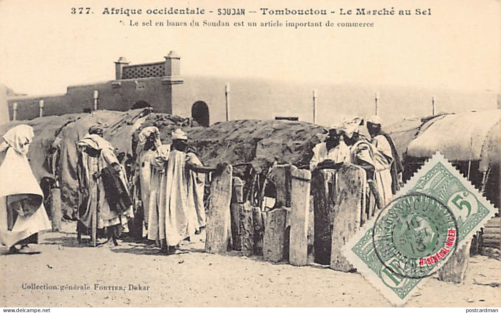 Mali - TOMBOUCTOU - Le Marché Au Sel - Ed. Fortier 377 - Malí