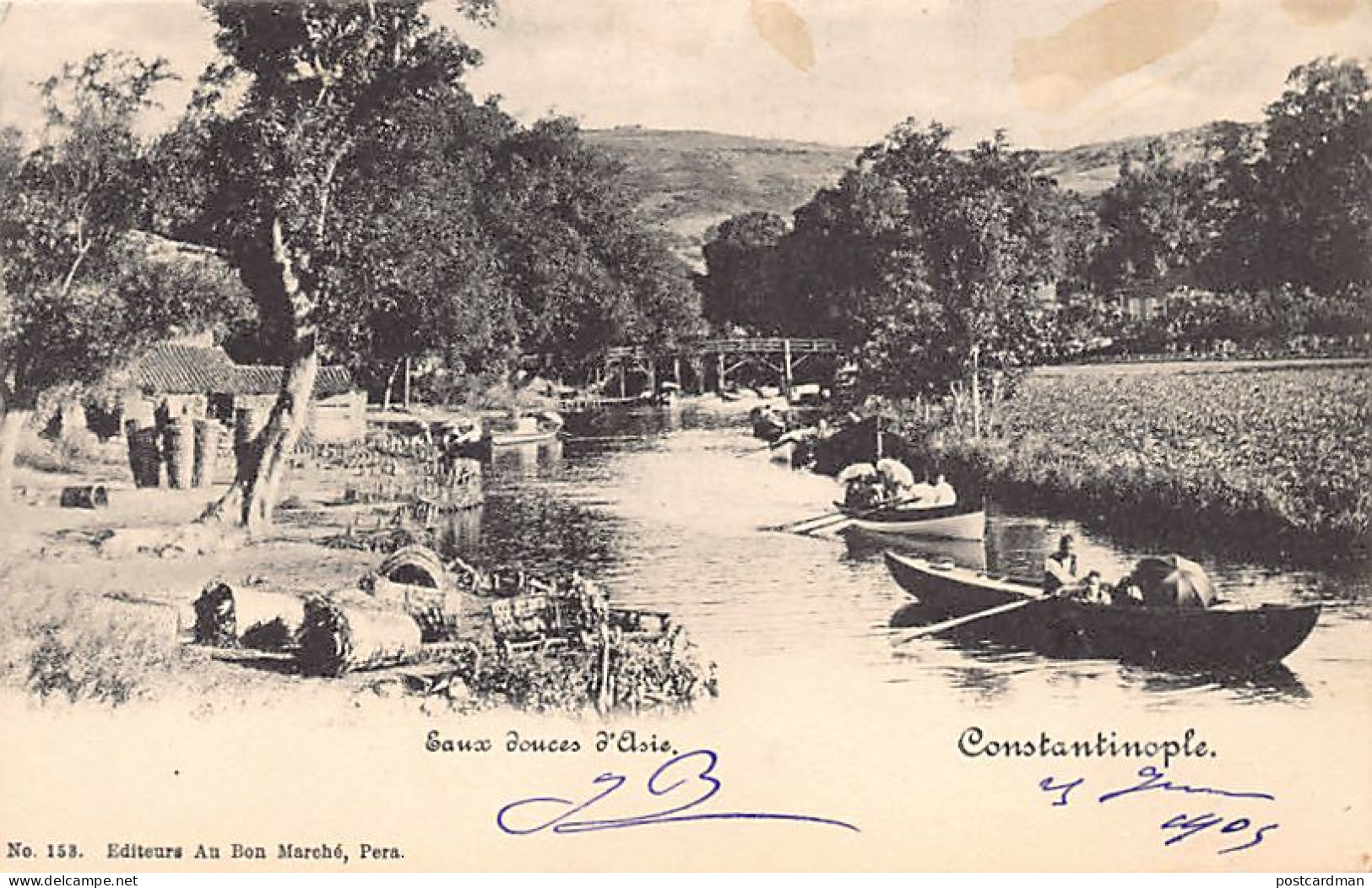 Turkey - ISTANBUL - Asian Fresh Waters - Publ. Au Bon Marché 153 - Turkije