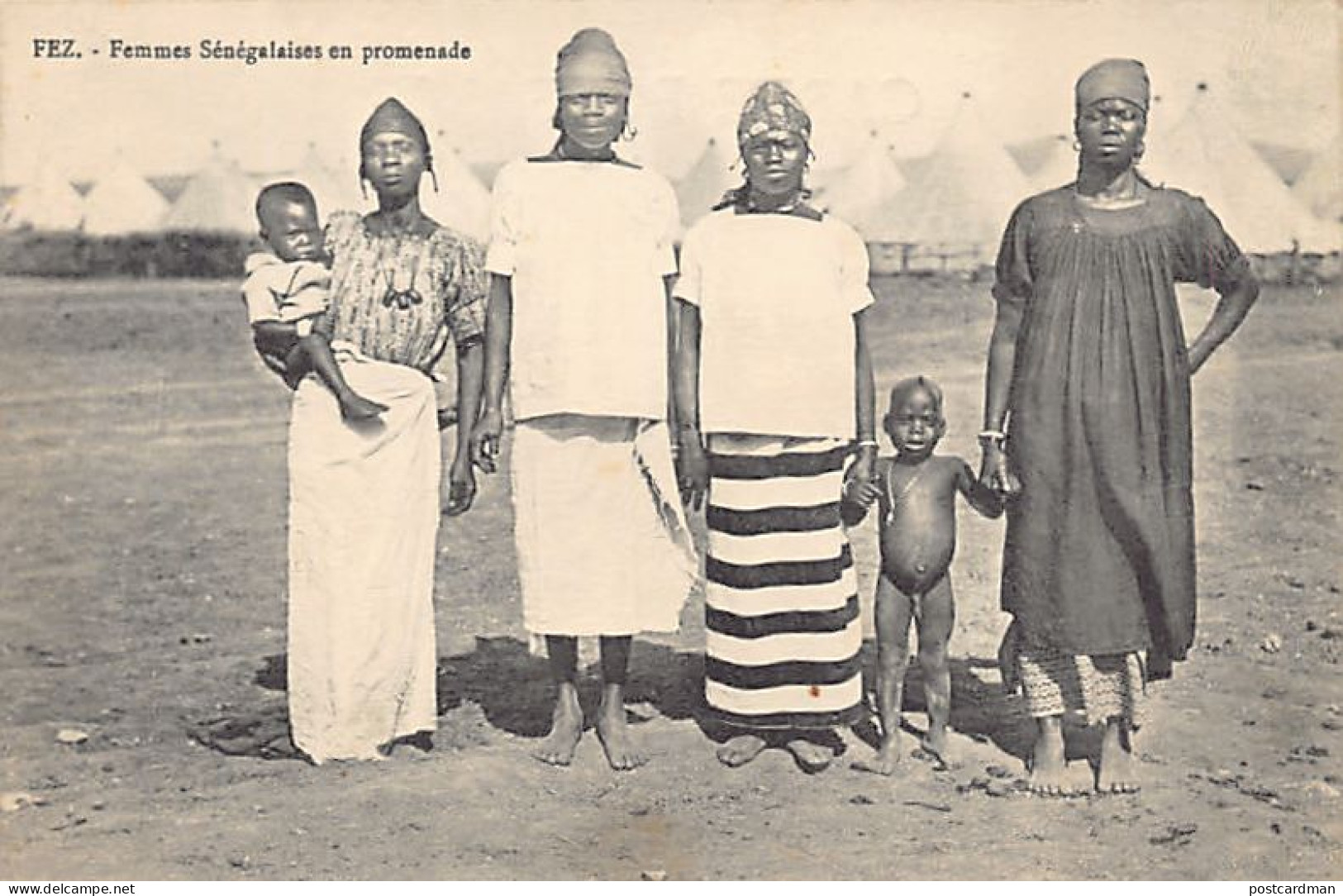 Sénégal - Femmes Sénégalaises En Promenade à Fez, Maros - Ed. Inconnu  - Sénégal