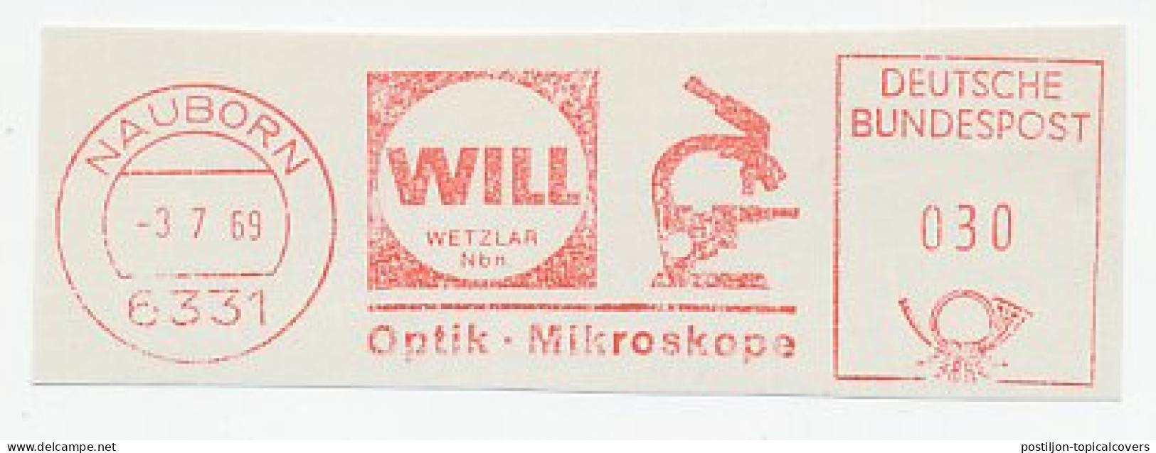 Meter Cut Germany 1969 Microscope - Otros & Sin Clasificación