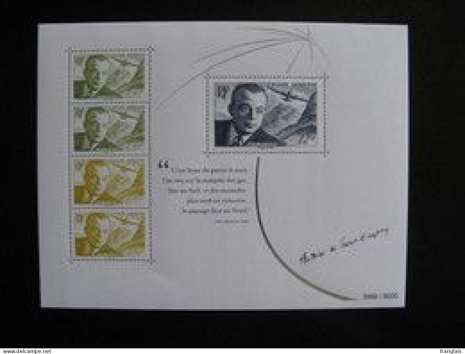 France PA 87 Bloc Spécial St Exupéry, Neuf Sans Charnière PREMIER TIRAGE Dans Son Blister - 1960-.... Mint/hinged