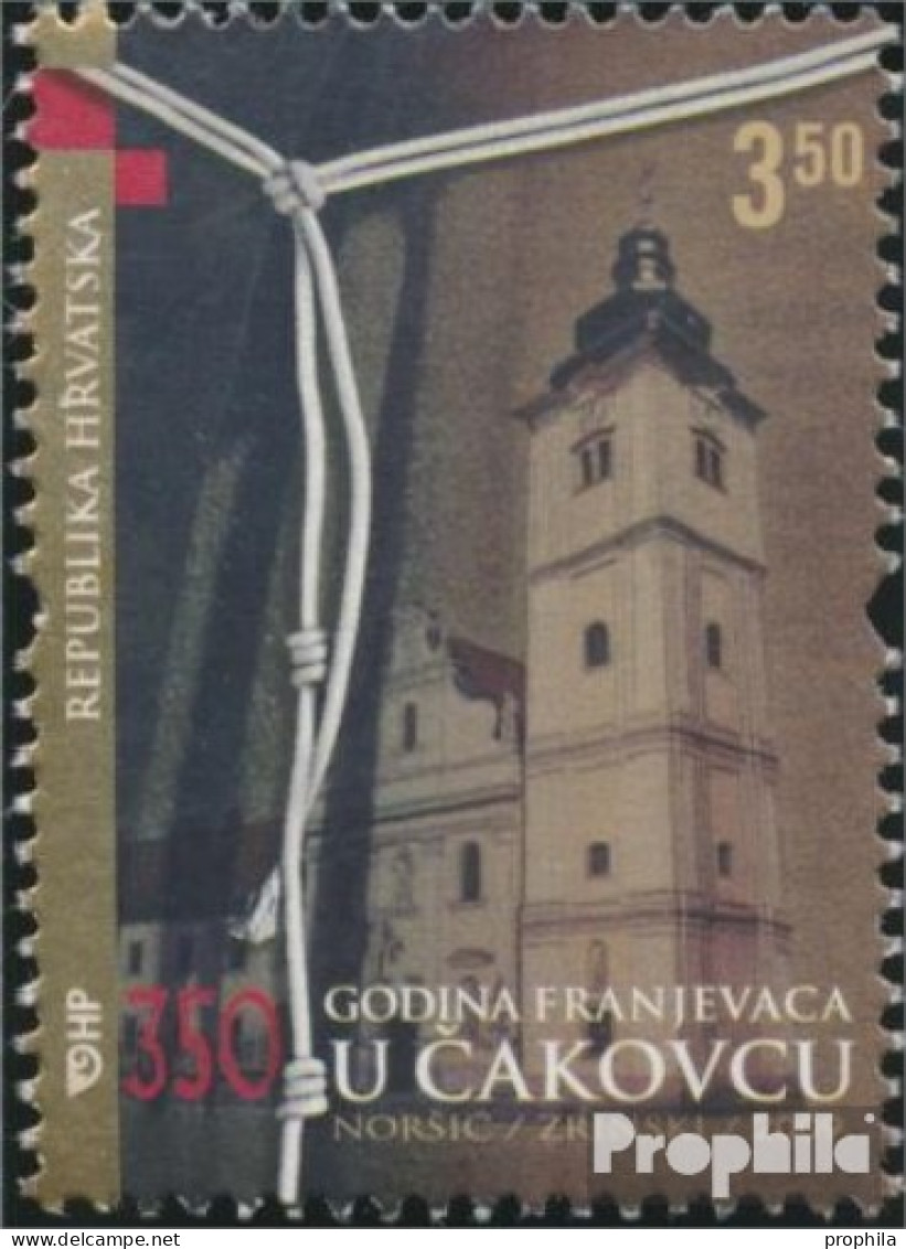 Kroatien 907 (kompl.Ausg.) Postfrisch 2009 Franziskanerorden - Croacia