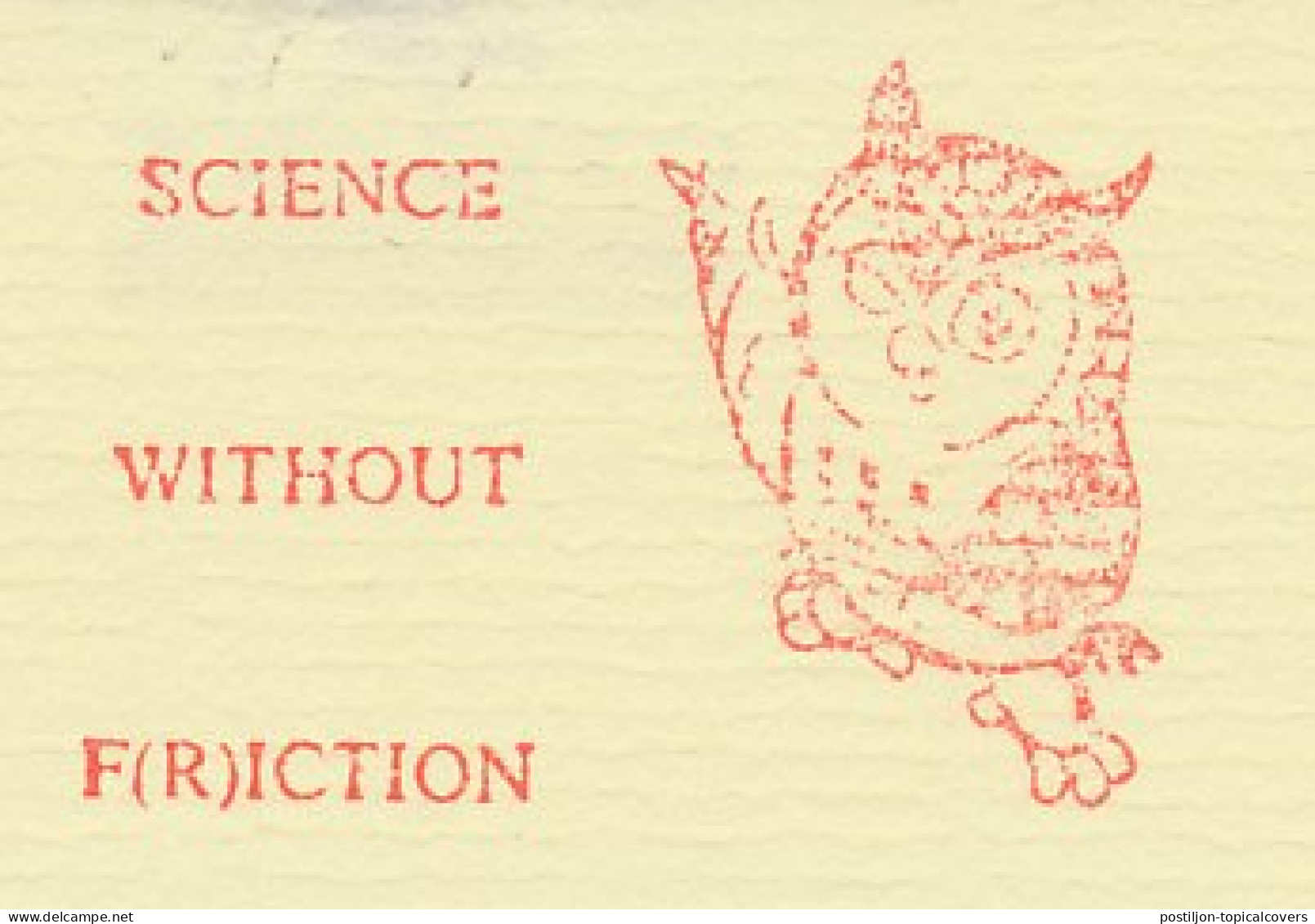 Meter Cut Netherlands 1993 Bird - Owl - Other & Unclassified