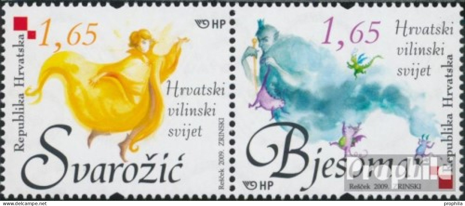 Kroatien 895-896 Paar (kompl.Ausg.) Postfrisch 2009 Märchen Und Sagengestalten - Croacia