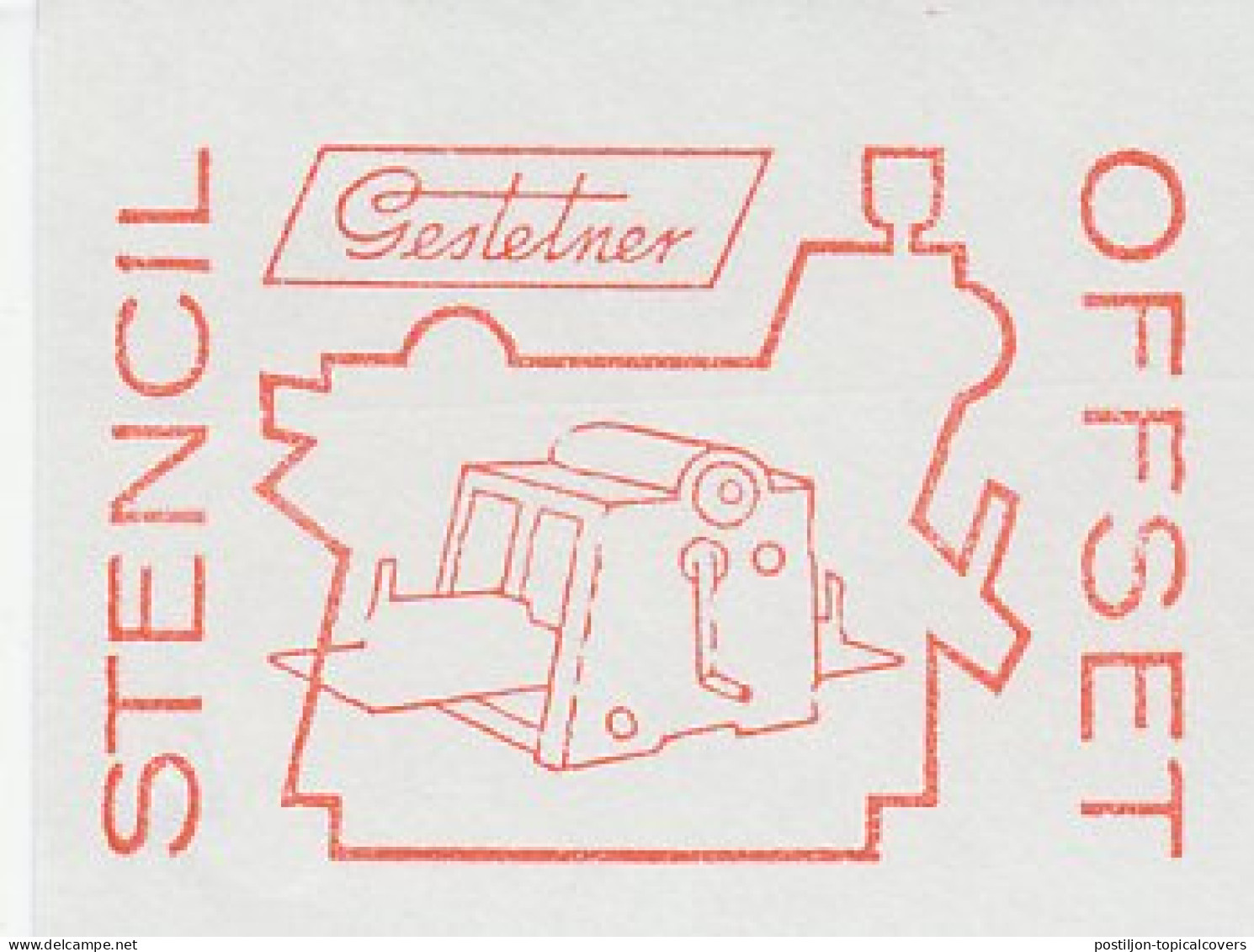 Meter Cut Netherlands 1977 Stencil - Offsetmachine - Gestetner - Sonstige & Ohne Zuordnung