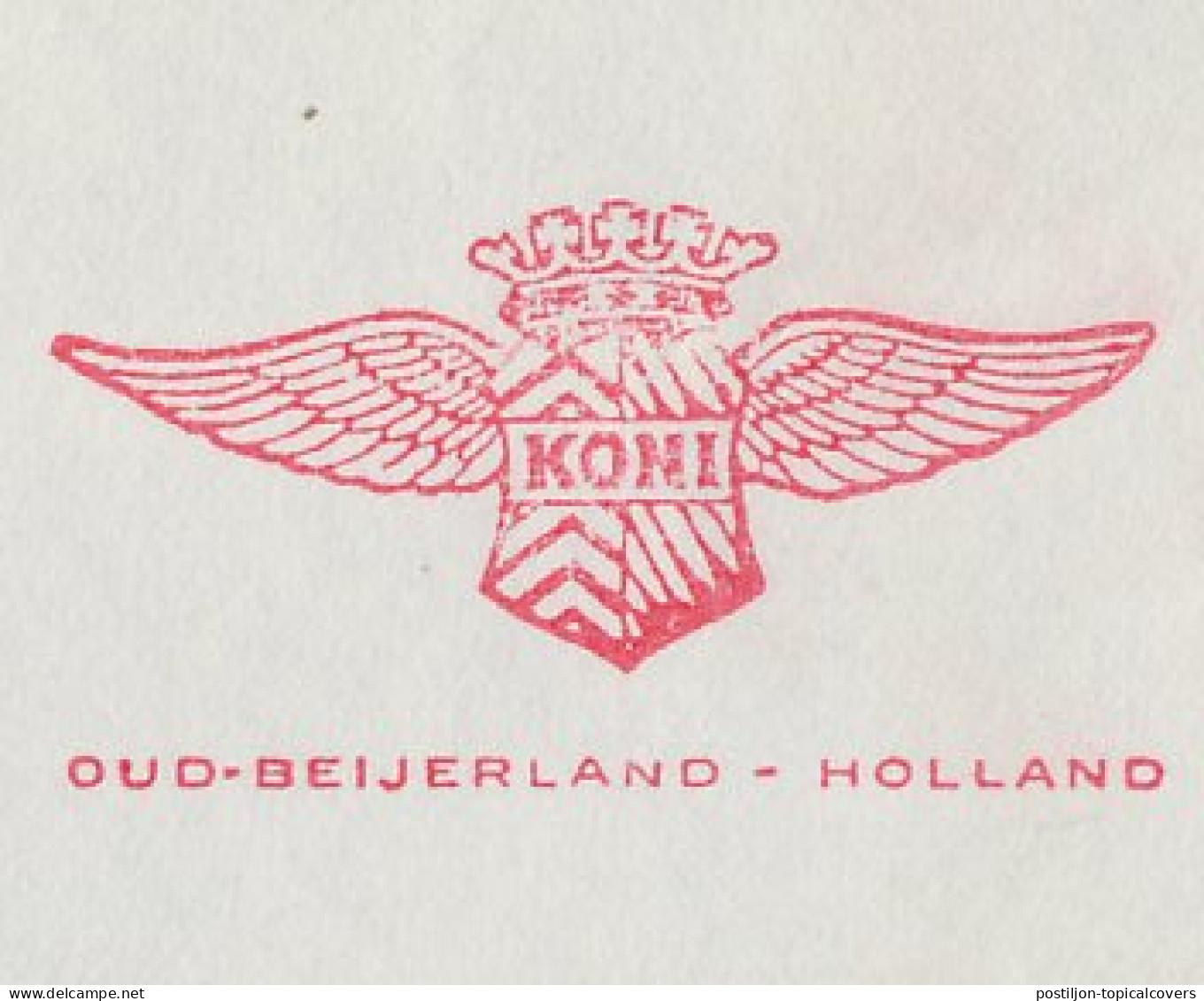 Meter Cover Netherlands 1964 KONI - Shock Absorbers - Auto's