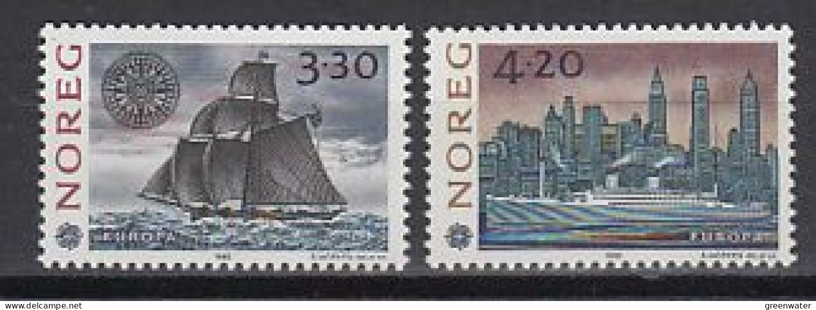 Europa Cept 1992 Norway 2v ** Mnh (59615A) ROCK BOTTOM - 1992