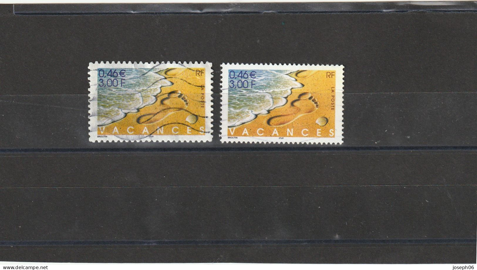 FRANCE    2001  Y.T. N° 3399  3400  Oblitéré - Used Stamps