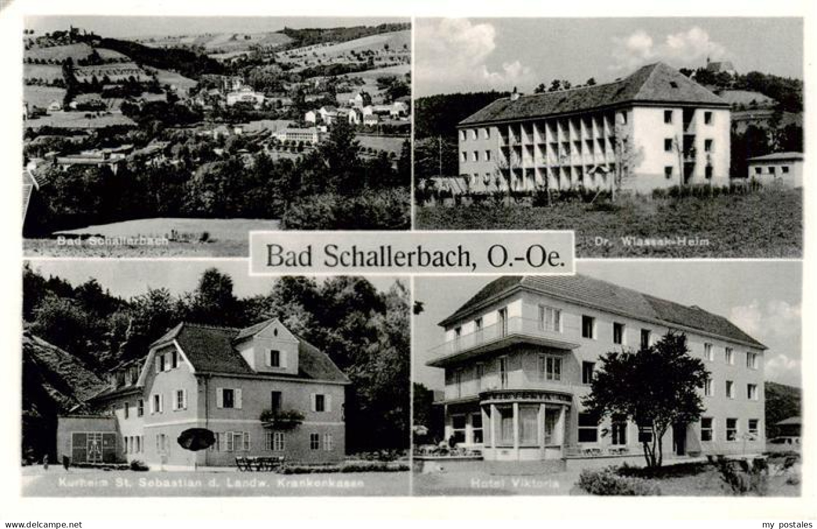 73937747 Bad_Schallerbach_Oberoesterreich_AT Panorama Kurheime Hotel Viktoria - Autres & Non Classés