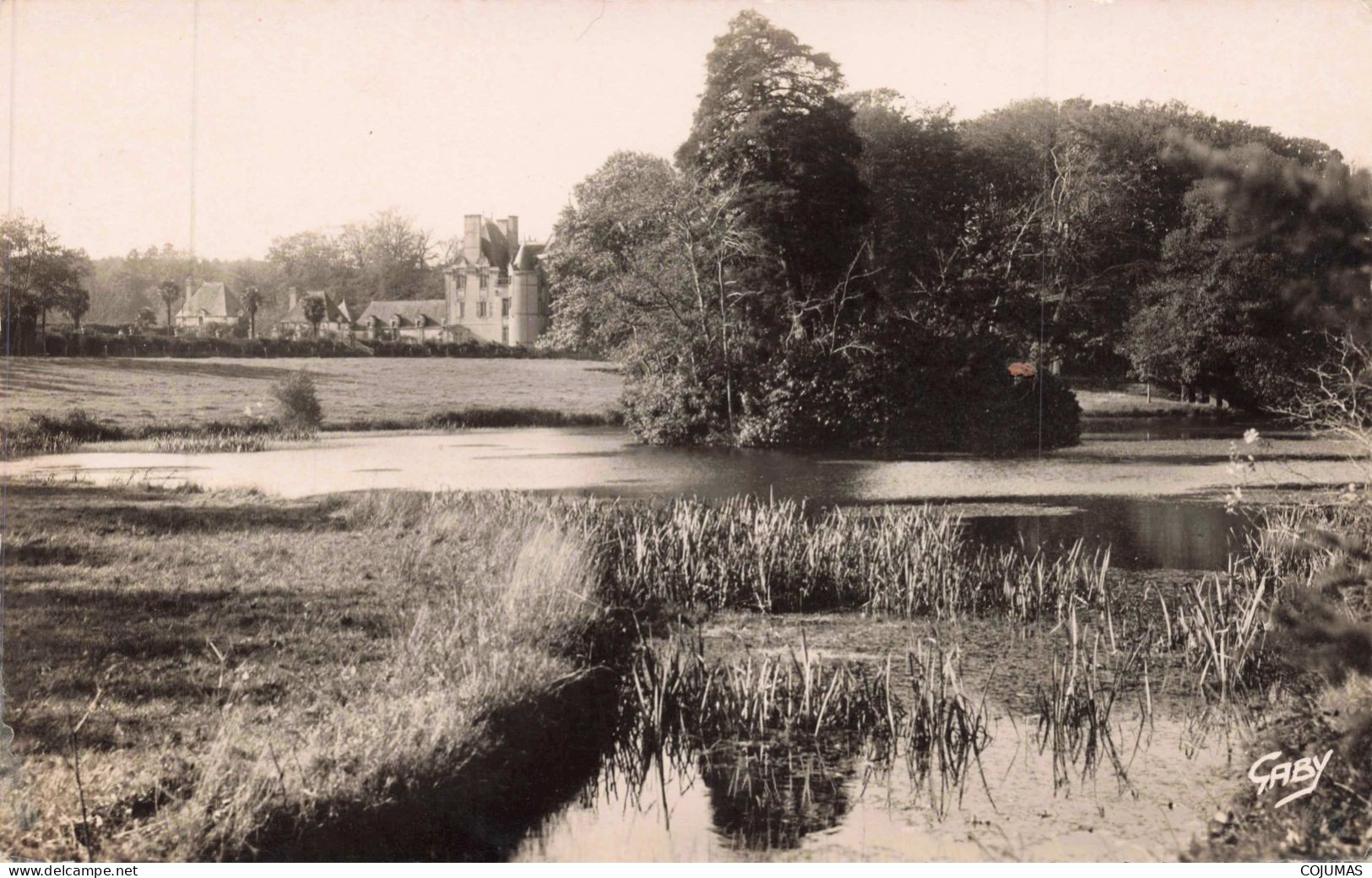 56 - PLUVIGNIER _S28383_ L'Etang Et Le Château De Kéronic - ARTAUD - CPSM 14x9 Cm - Pluvigner