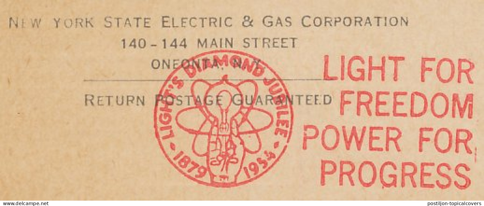 Meter Cut USA 1954 Light Bulb - Diamond Jubilee - Electricité