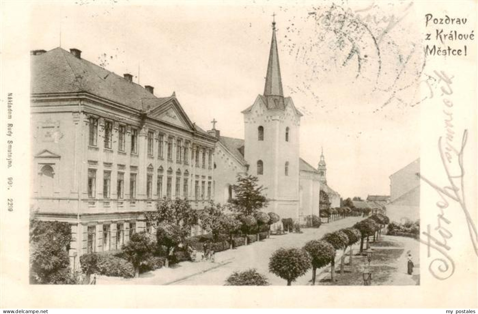 73937690 Kralove_Mestec_Kralove_Koenigstaedtl_Koenigstadtl_CZ Motiv Mit Kirche - Tschechische Republik