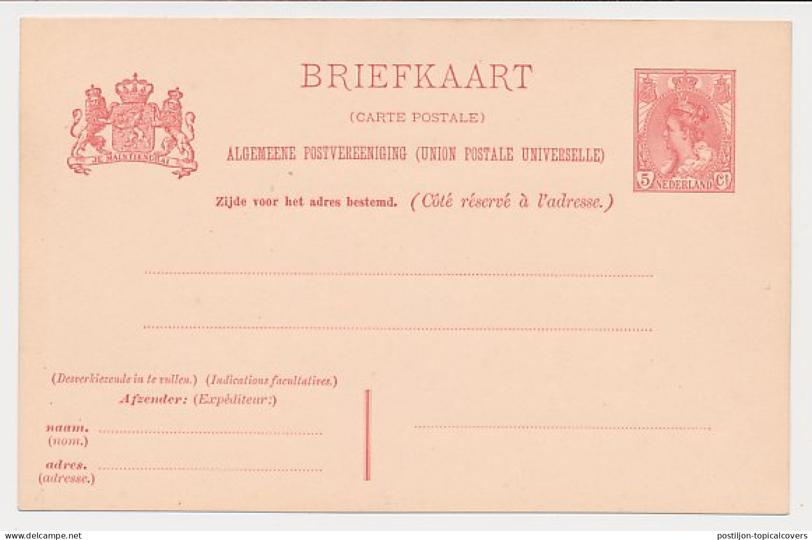 Briefkaart G. 61 - Interi Postali