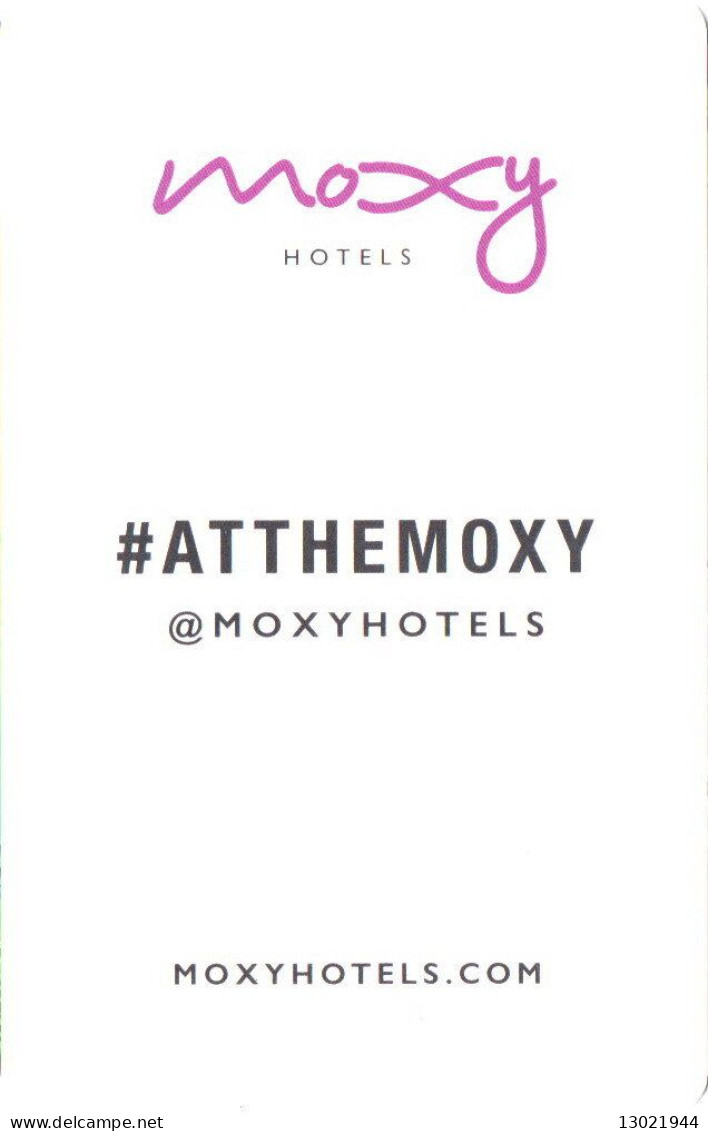 STATI UNITI   KEY HOTEL  Moxy Hotels - #atthemoxy - Play On Moxy - Cartas De Hotels