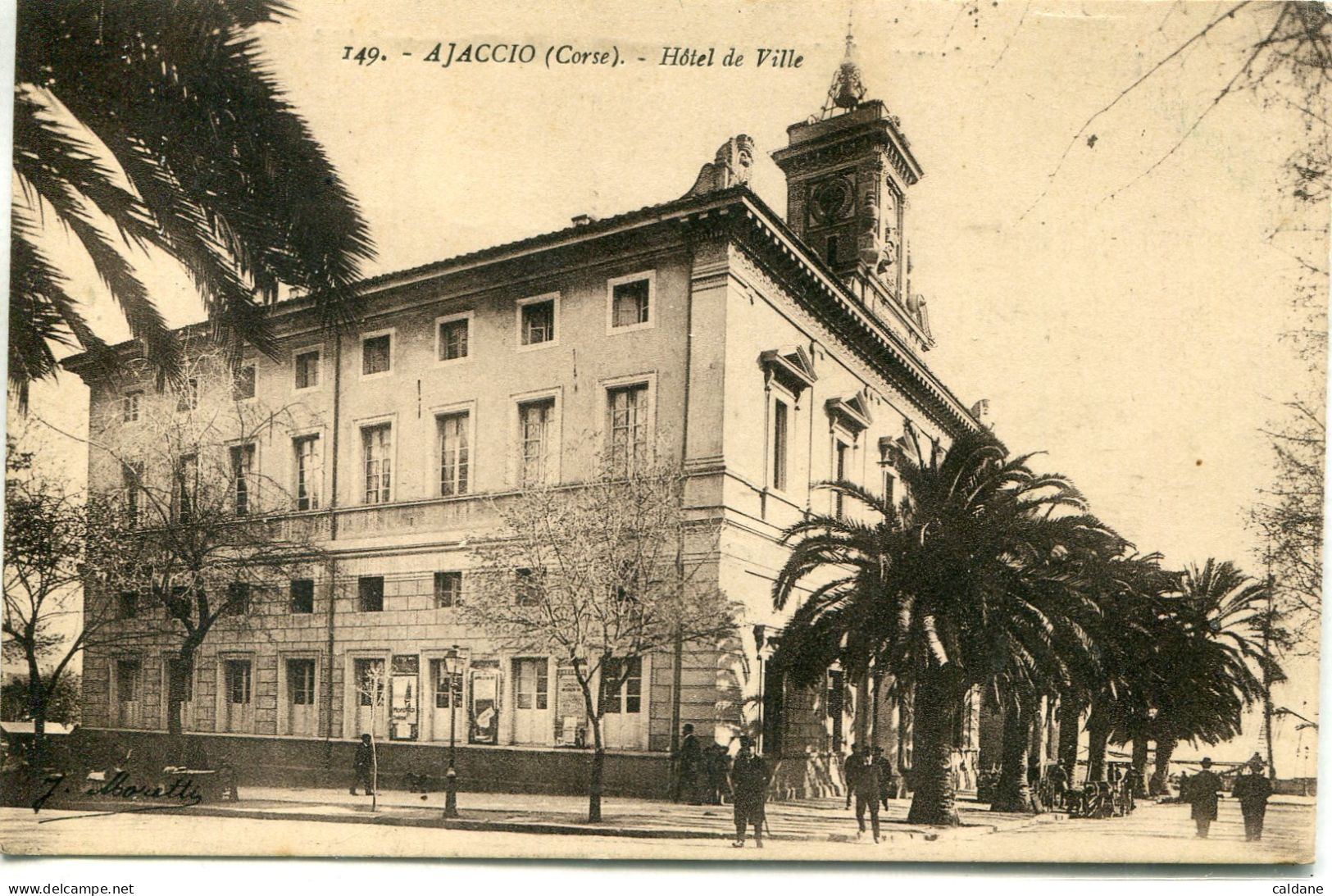 2A- CORSE -AJACCIO - Hotel De Ville - Ajaccio