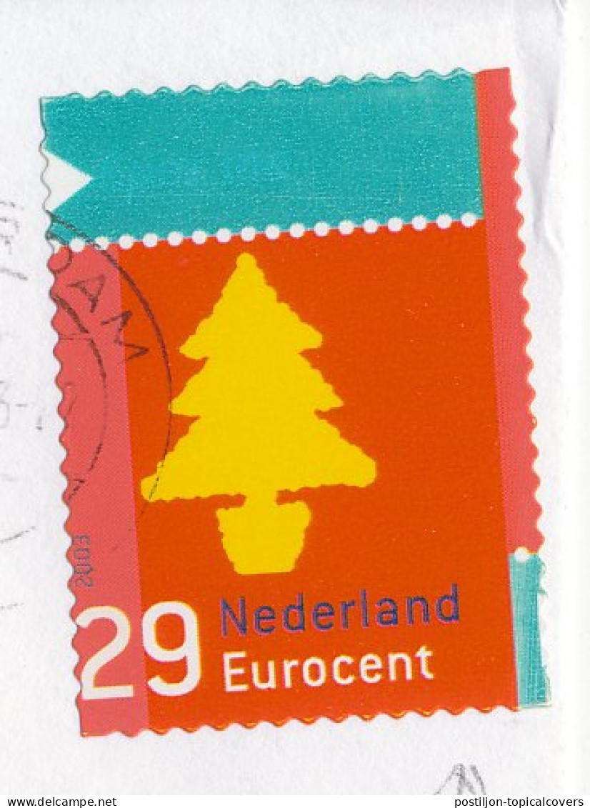 Em. Kerst 2003 - Gedecentreerd Geperforeerd - Rotterdam - Variétés Et Curiosités