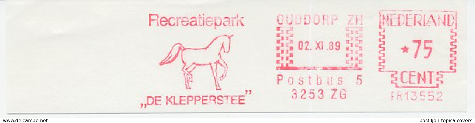 Meter Cut Netherlands 1989 Horse - Hippisme